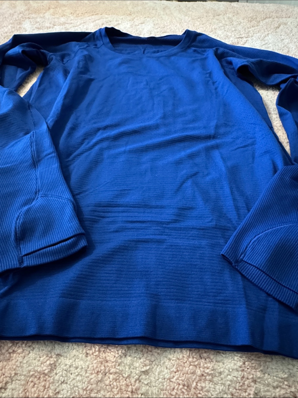 Lulu lemon 🍋 swiftly Royal Blue Long Sleeve Lightweight Top